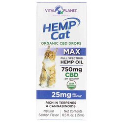 HEMP Cat Organic CBD Drops 25 Mg