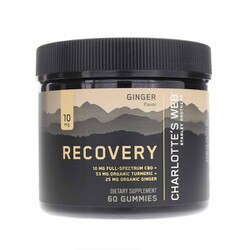 Hemp Extract-Infused Gummies Recovery Ginger Flavor 1