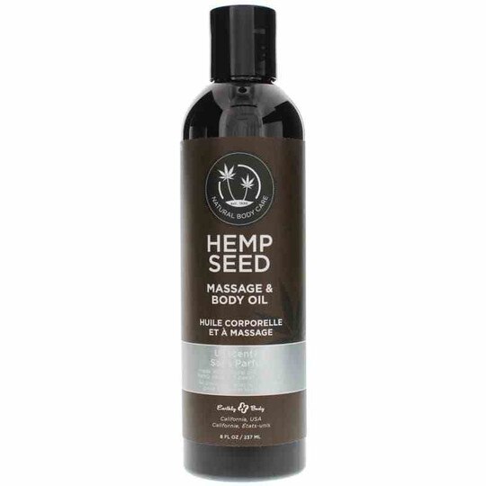 Hemp Seed Massage Oil, Earthly Body