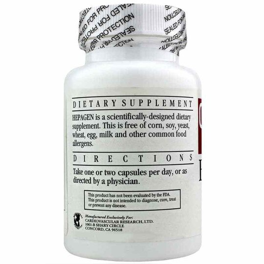 Hepagen, 60 Capsules, CR