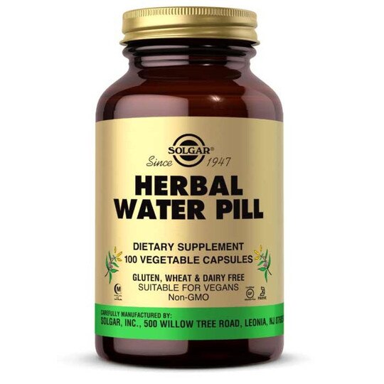Herbal Water Pill, 100 Veg Capsules, SLG