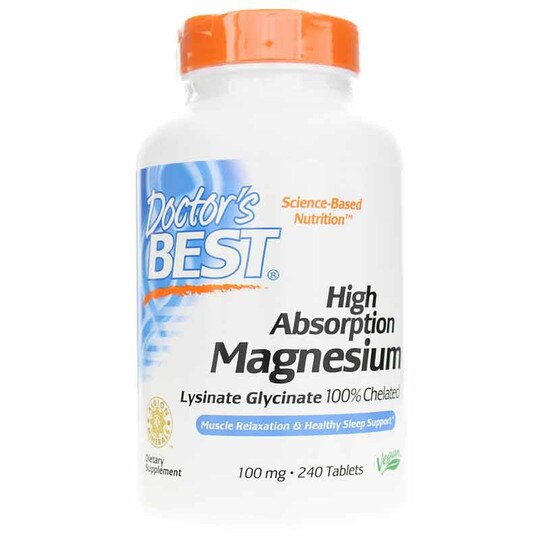 High Absorption Chelated Magnesium, Doctors Best