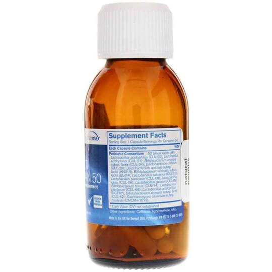 HLC Multi Strain 50 Probiotic, 30 Veg Capsules, PHX