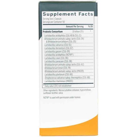 HMF Multi Strain Shelf-Stable, 50 Veg Capsules, GEN