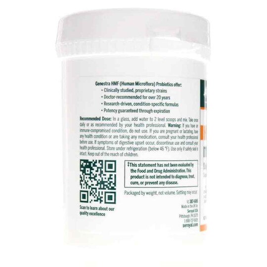 HMF Multistrain Powder Probiotic, 2.1 Oz, GEN
