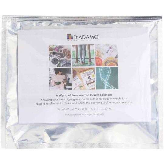 Home Blood Typing Kit, 1 Kit, DAPN