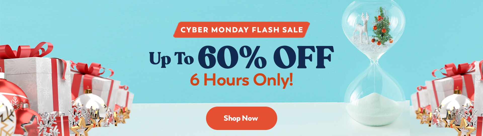 Up to 60% OFF Cyber Monday Flash Sale