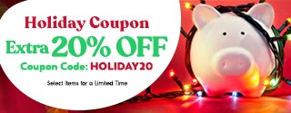 20% OFF Select Items