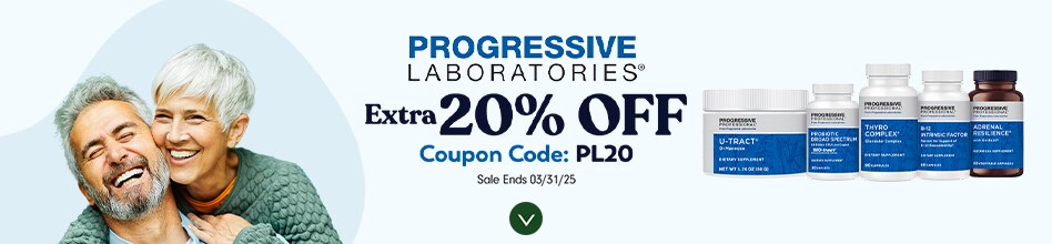 Extra 20% OFF Progressive Labs