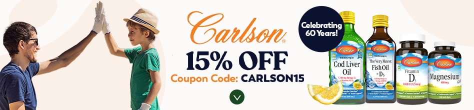 15% OFF Carlson Labs