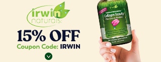 15% OFF Irwin Naturals