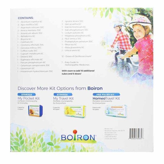 HomeoFamily Kit (Filled), 32 Tubes & 12 Doses, BOR