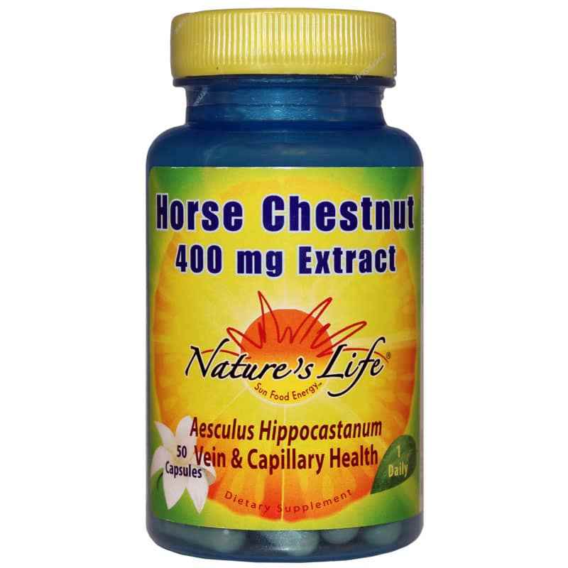 Horse Chestnut 400 Mg Extract, Natures Life
