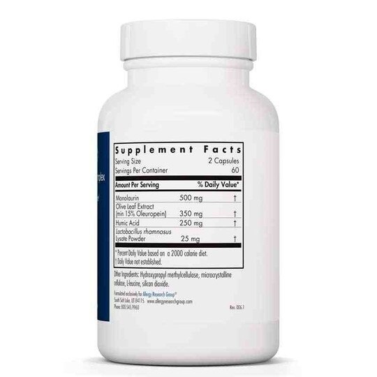 Humic-Monolaurin Complex, 120 Veg Capsules, ARG