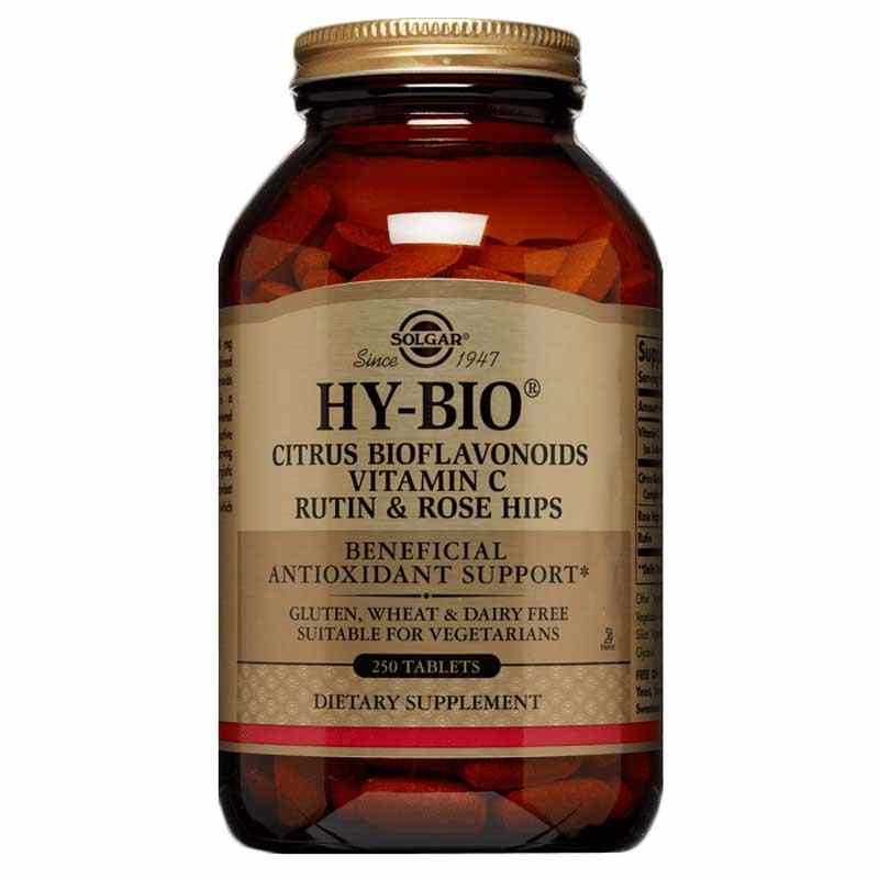 HyBio Citrus Bioflavonoids Vitamin C, Solgar