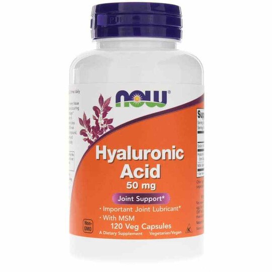 Hyaluronic Acid 50 Mg, NOW Foods