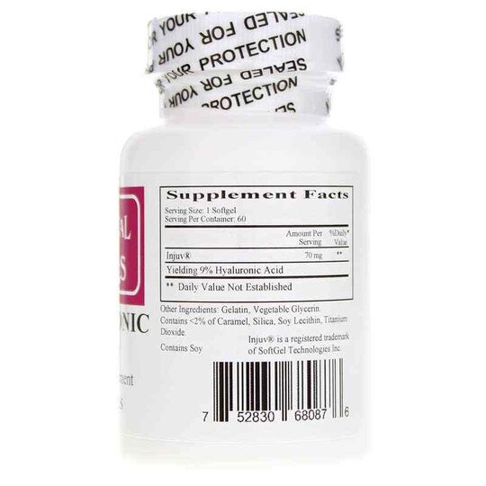 Hyaluronic Acid, 60 Softgels, ECF