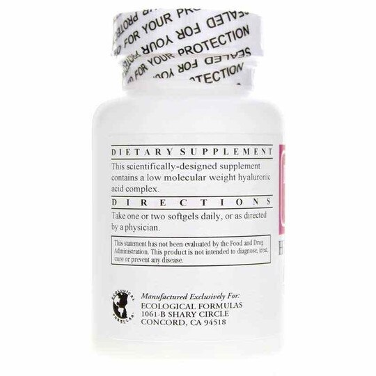 Hyaluronic Acid, 60 Softgels, ECF