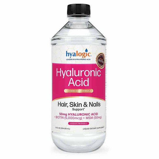 Hyaluronic Acid Advanced Formula for Hair, Skin & Nails, 12 Oz, HYG