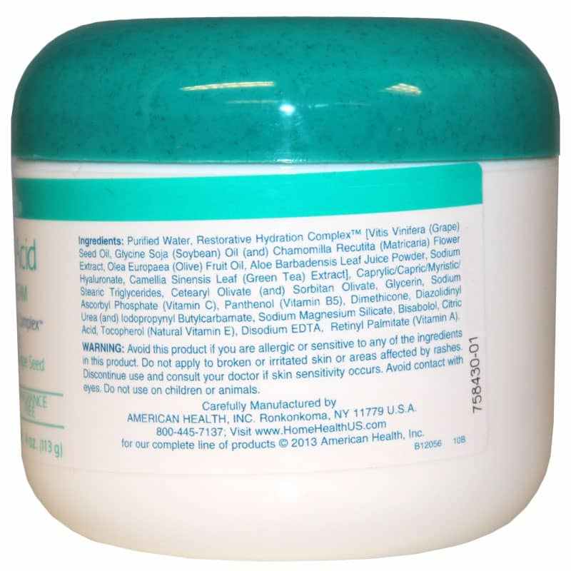 Hyaluronic Acid Moisturizing Cream, Home Health