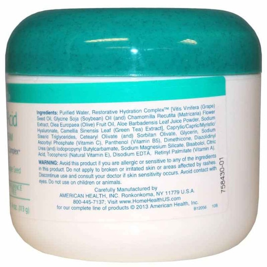 Hyaluronic Acid Moisturizing Cream, 4 Oz, HMH