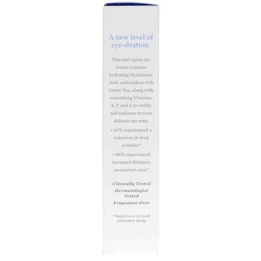 Hydrating Eye Cream Hyaluronic Acid, .5 Oz, DRE