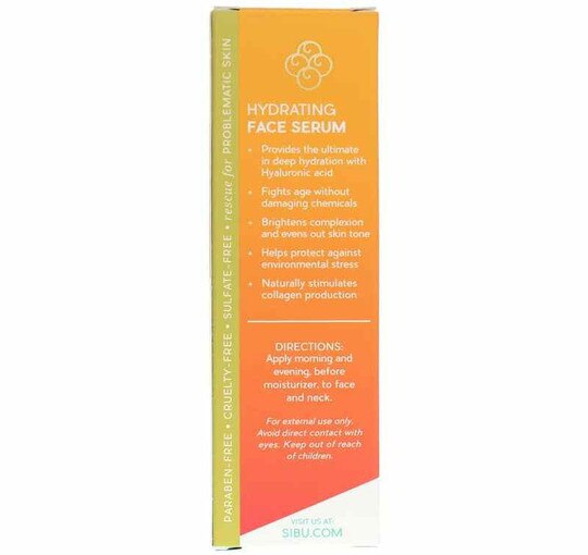 Hydrating Face Serum, 1 Oz, SIB