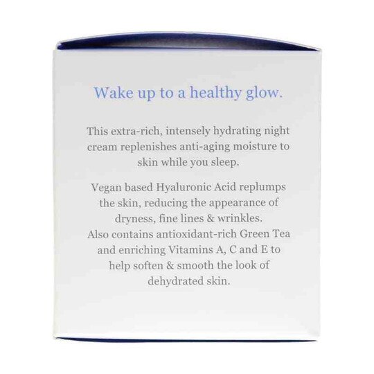 Hydrating Night Cream Hyaluronic Acid, 2 Oz, DRE