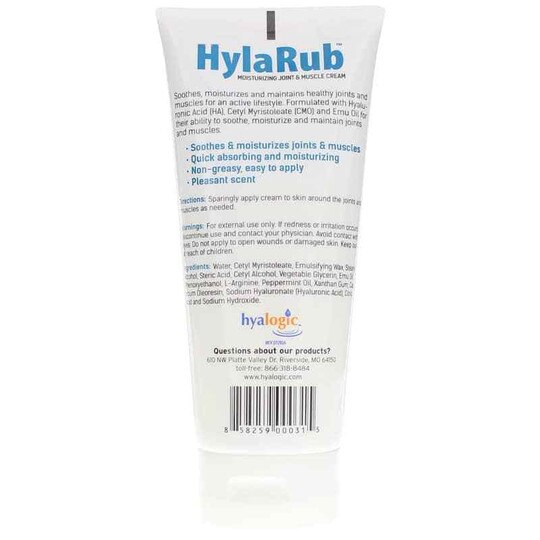 HylaRub for Joints & Muscles, 6 Oz, HYG