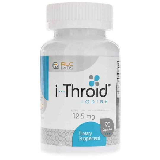 i-Throid Iodine 12.5 Mg, 90 Capsules, RLC