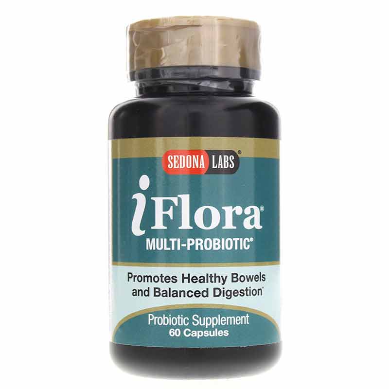 Sedona Labs iFlora MultiProbiotic supports healthy digestion and the