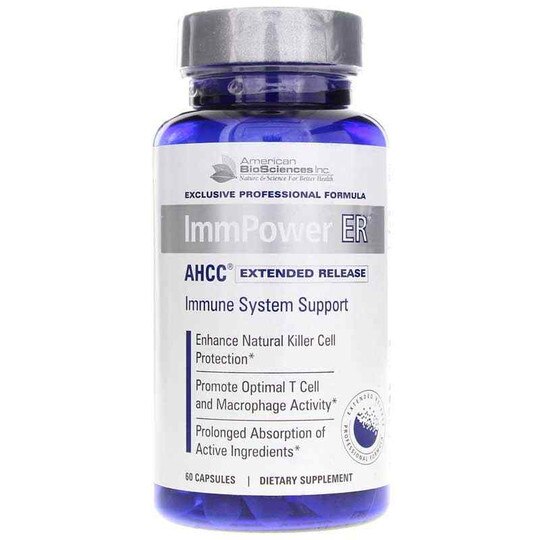 ImmPower ER AHCC, 60 Capsules, AMBS
