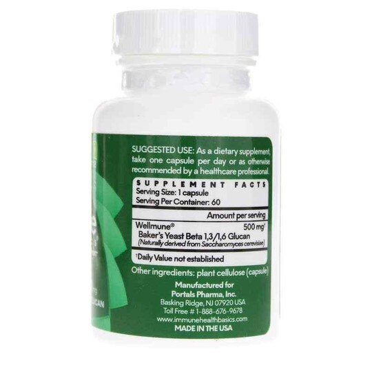 Immune Health Basics 500 Mg, 60 Capsules, IHB