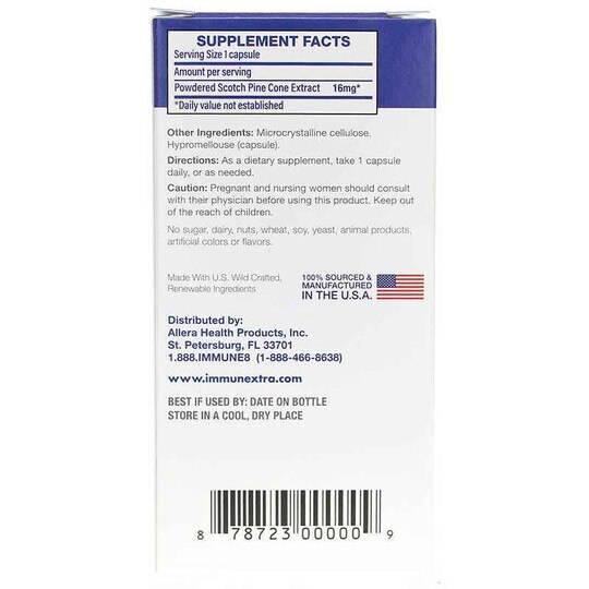ImmunExtra, 60 Vegan Capsules, ALHP