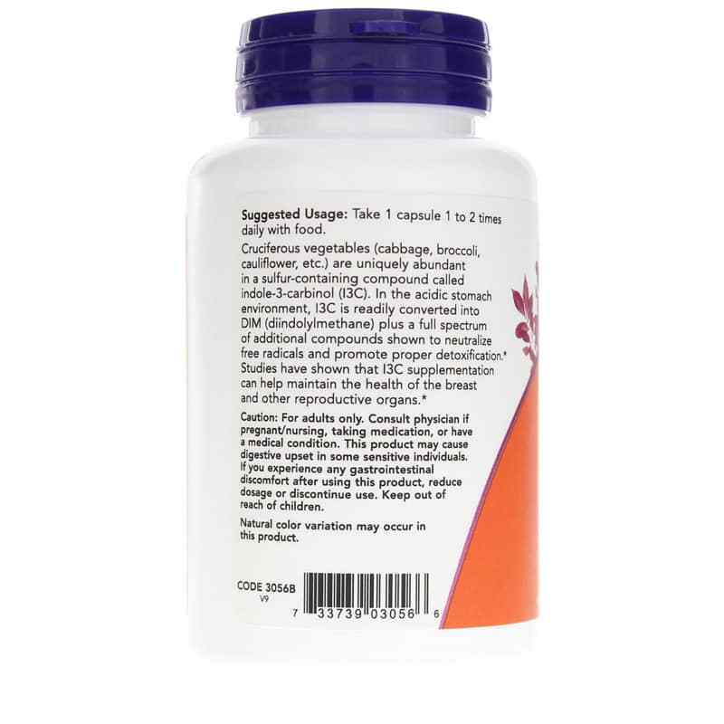 Indole-3-Carbinol I3C 200 Mg, NOW Foods