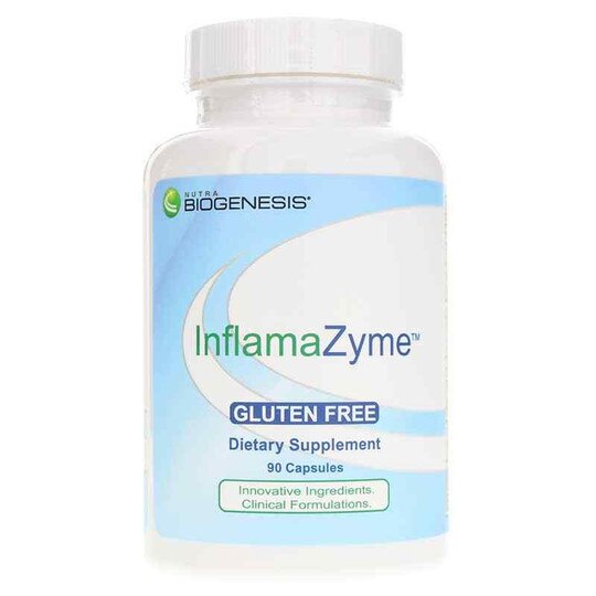 InflamaZyme, 90 Veg Capsules, NBG