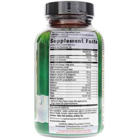 Inflamma-Less, 80 Liquid Softgels, IRN