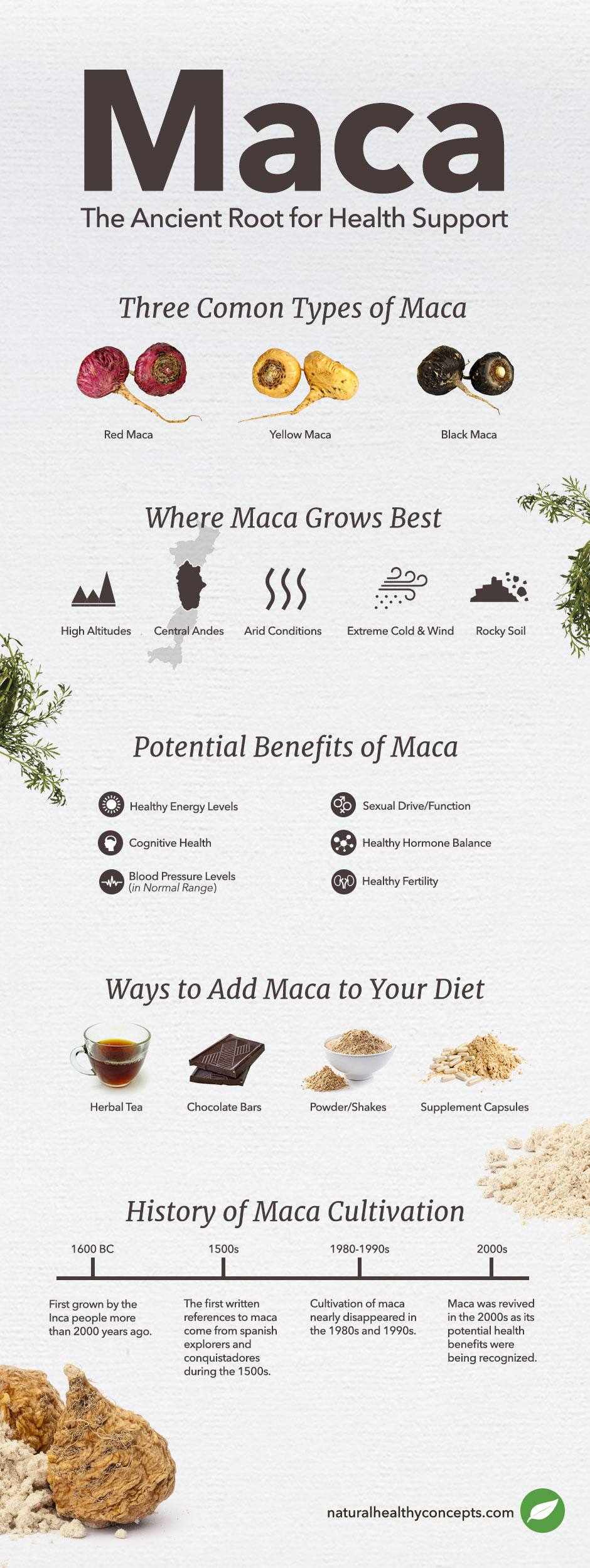 maca infographic