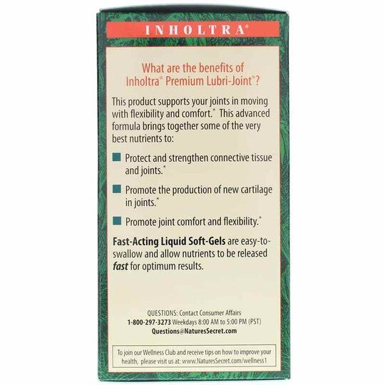 Inholtra Premium Lubri-Joint Softgels, 120 Liquid Softg, NSE