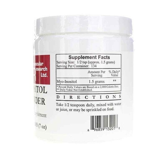 Inositol Powder, 200 Grams, CR