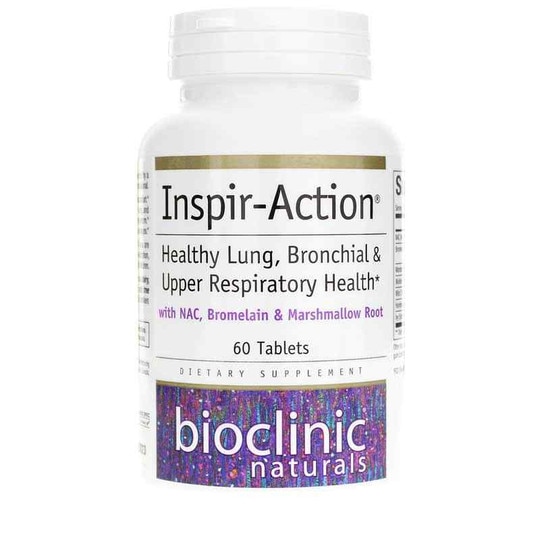 Inspir-Action Lung, Bronchial & Upper Respiratory Health, 60 Tablets, BCN