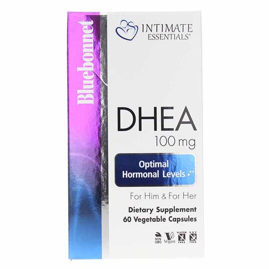 Intimate Essentials DHEA 100 Mg, 60 Veg Capsules, BB