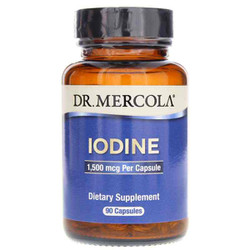 Iodine (from potassium iodide) 1500 Mcg 1