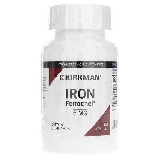 Iron 5 Mg, 120 Capsules, KRK