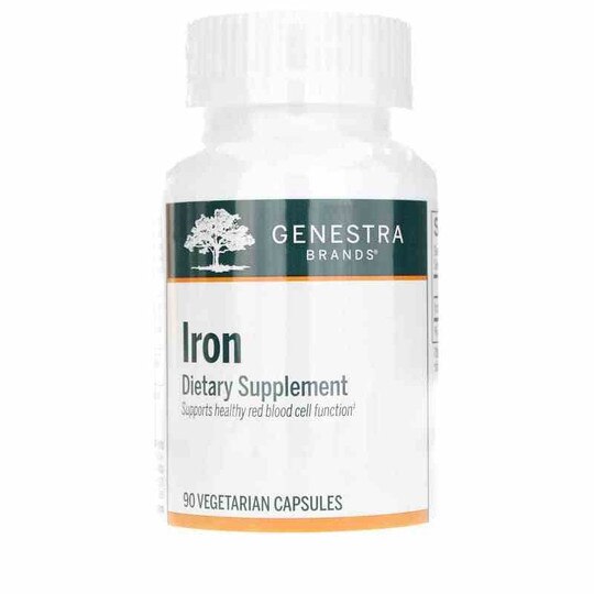 Iron, 90 Veg Capsules, GEN