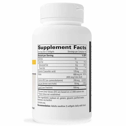 Iron Complex, 90 Softgels, INT