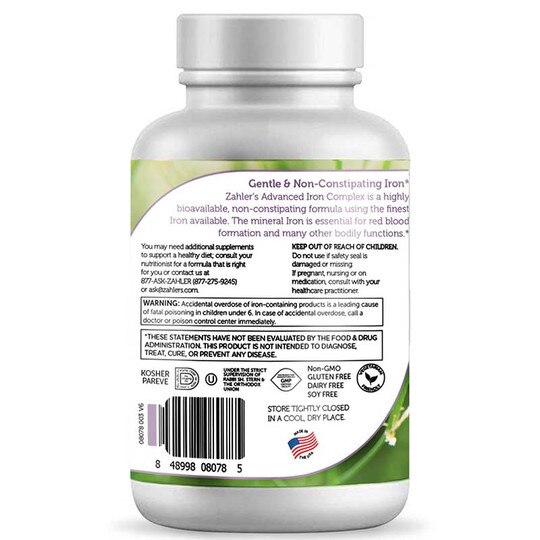 Iron Complex, 100 Capsules, ZHL