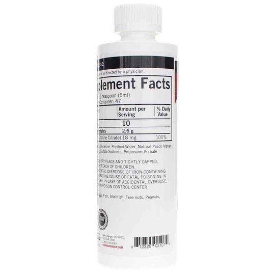 Iron Liquid, 8 Oz, KRK
