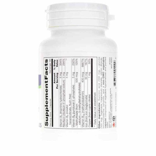 Iron SAP Iron Glycinate, 60 Capsules, NFH