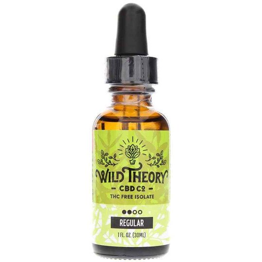 Isolate CBD Oil Regular, 1 Oz, WTH